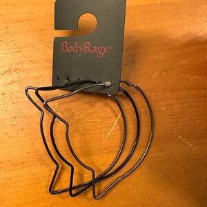 Cat Hoop Earrings